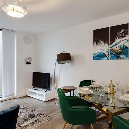 Stunning Modern 1Br Flat In Central Birmingham Eksteriør bilde