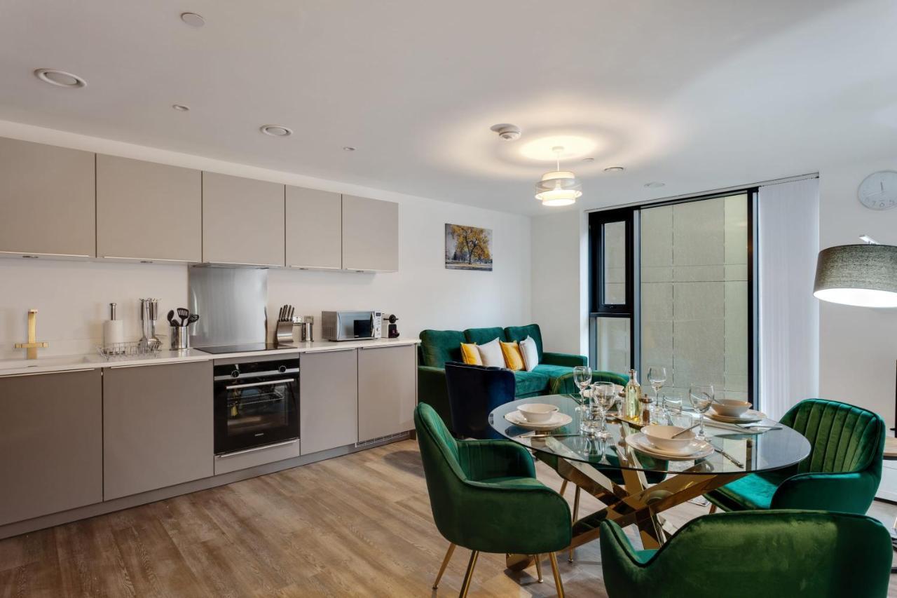 Stunning Modern 1Br Flat In Central Birmingham Eksteriør bilde