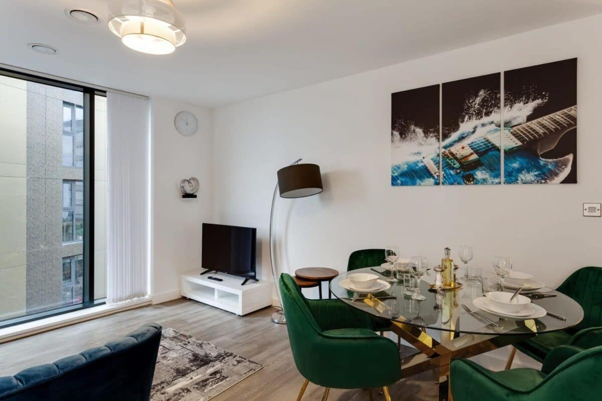 Stunning Modern 1Br Flat In Central Birmingham Eksteriør bilde